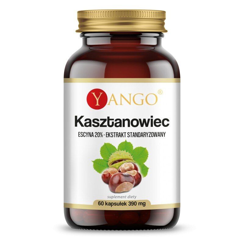 YANGO Chestnut - extract 20% escin (60 caps) - Viking Supplements