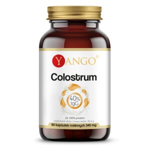 YANGO Colostrum – immunoglobuliny 40% (90 kapsułek) – Viking Supplements
