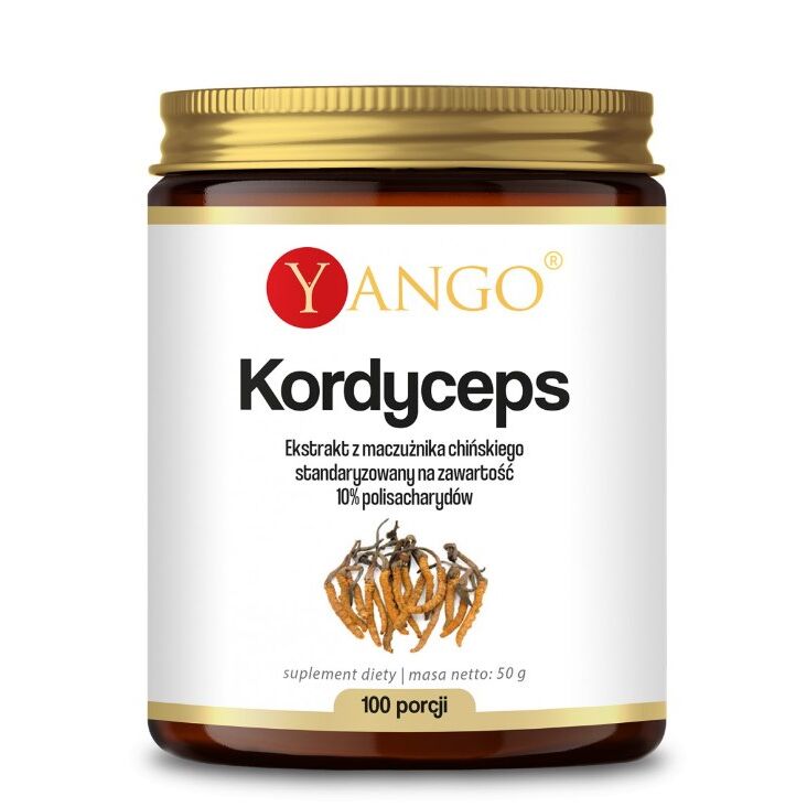 Wyciąg z cordycepsu YANGO – polisacharydy 10% (50 g) – Viking Supplements