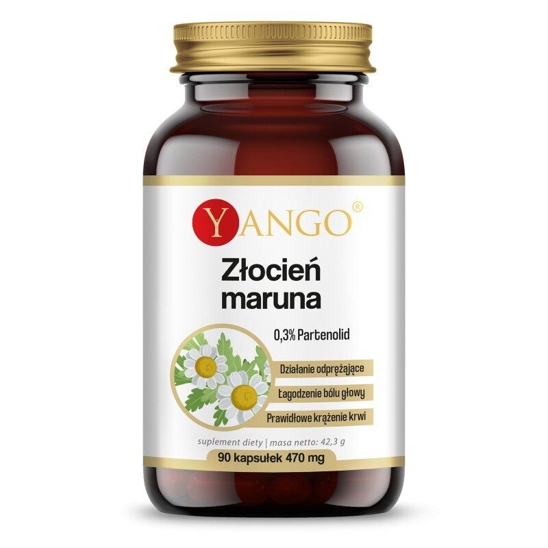 YANGO Feverfew – ekstrakt (90 kapsułek) – Viking Supplements