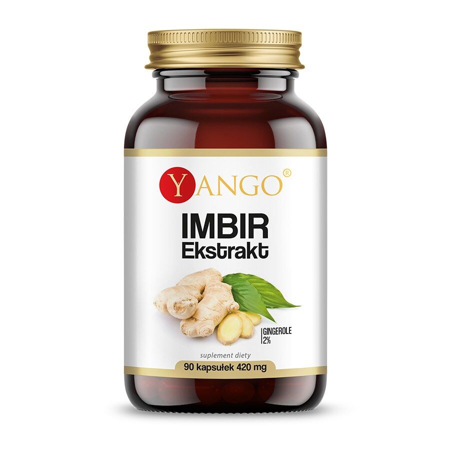 YANGO Imbir (90 kapsułek) – Viking Supplements