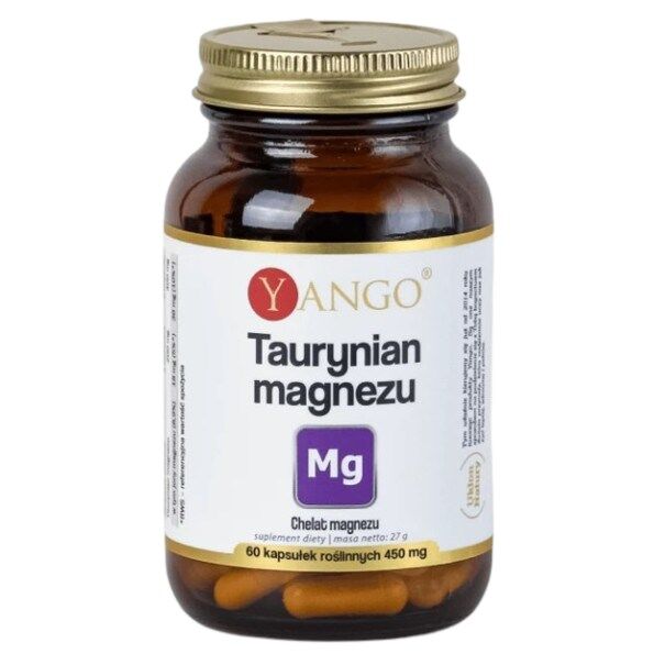YANGO – tauryna magnezowa (60 kapsułek) – Viking Supplements