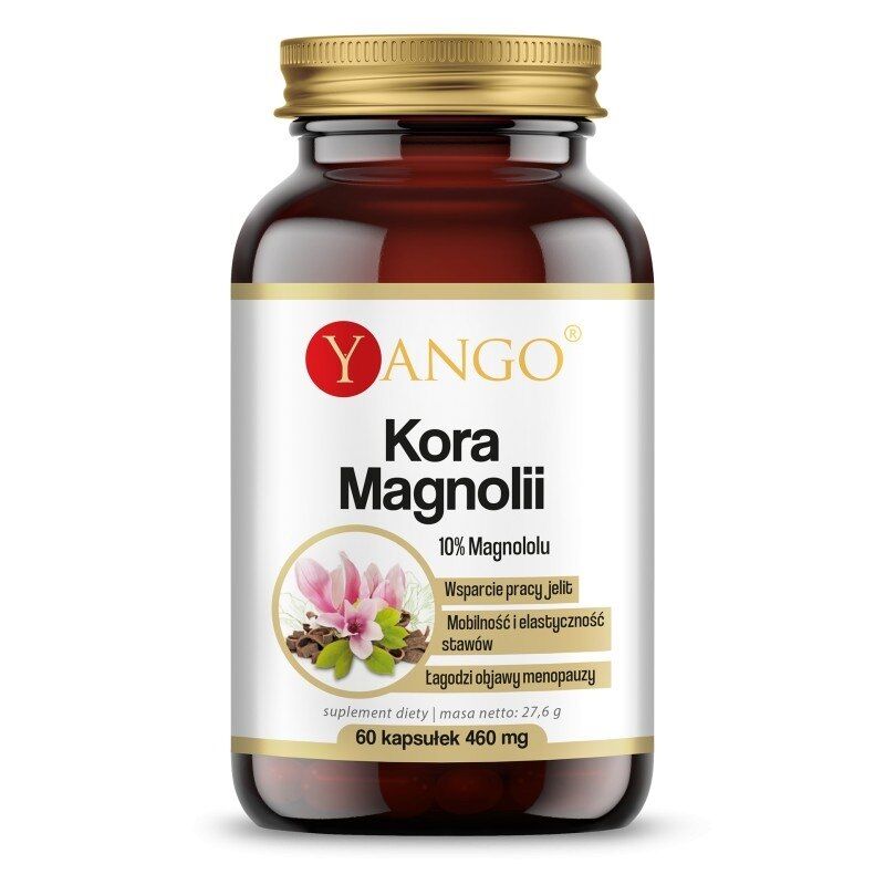 YANGO Kora magnolii – 10% Magnolol (60 kapsułek) – Viking Supplements