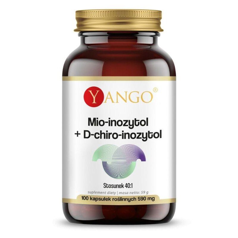 YANGO Myo-inozytol + D-chiro-inozytol (100 kapsułek) – Viking Supplements