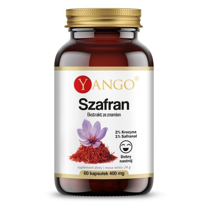 YANGO Szafran – ekstrakt (60 kapsułek) – Viking Supplements