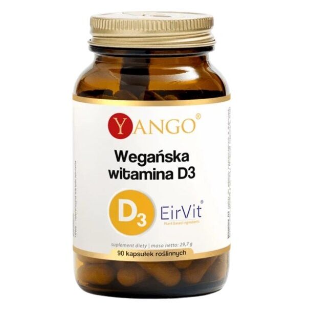 YANGO Wegańska witamina D3 (90 kapsułek) – Viking Supplements