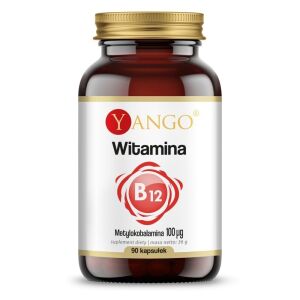 YANGO Witamina B12 – metylokobalamina (90 kapsułek) – Viking Supplements