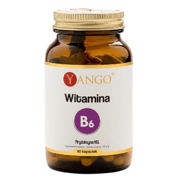 YANGO Witamina B6 (90 kaps.) - Nuvalia