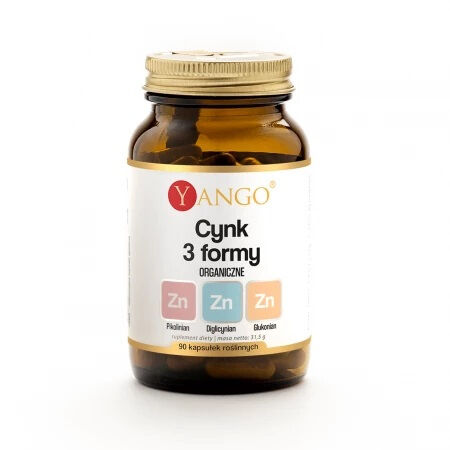 YANGO Cynk w 3 postaciach (90 kapsułek) – Viking Supplements