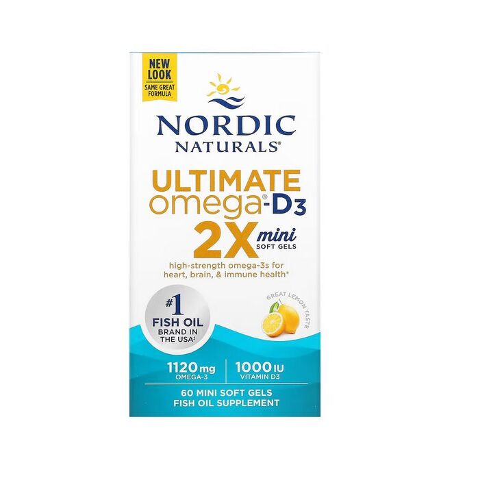 Ultimate Omega 2X Mini with Vitamin D3